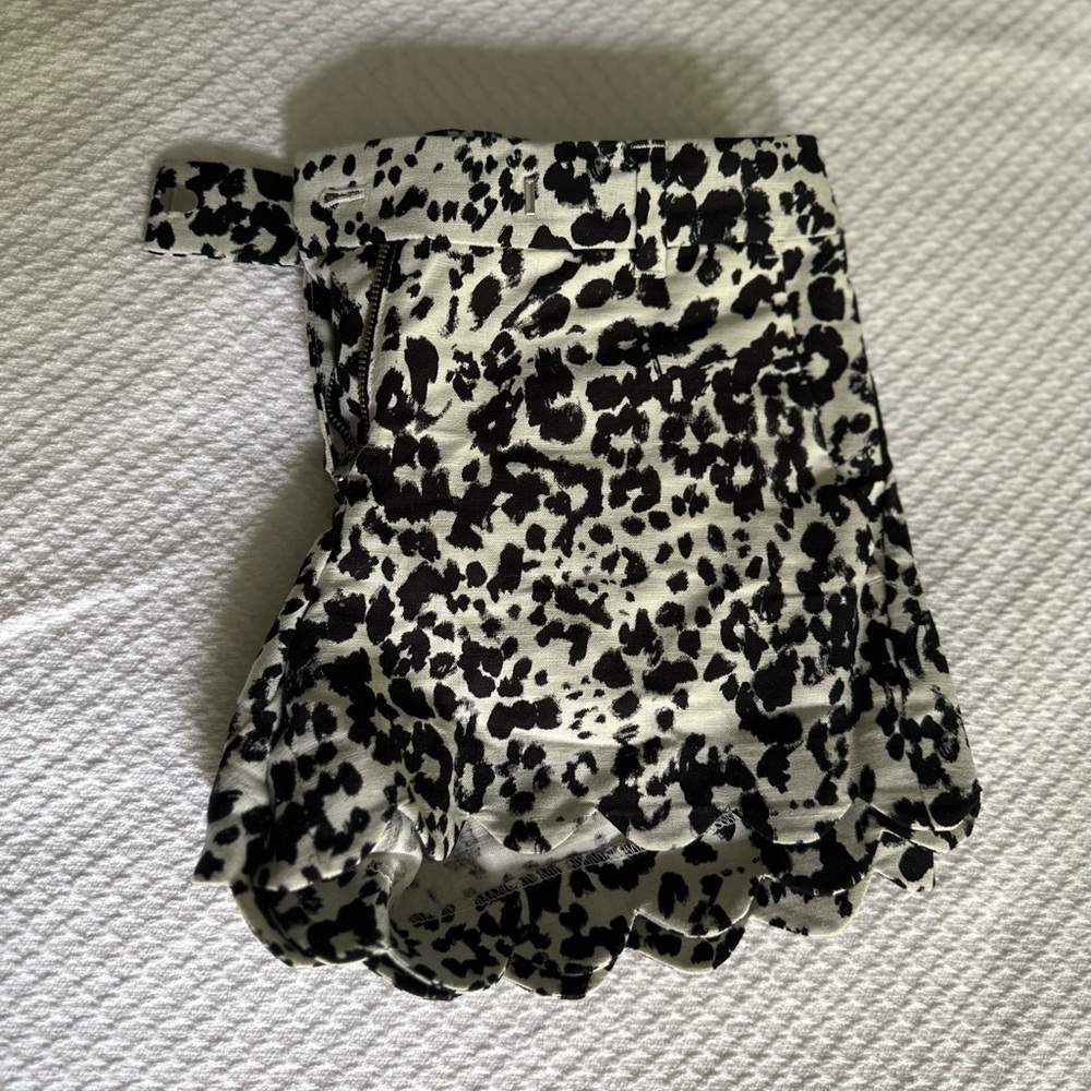JCrew Womens Scalloped Shorts